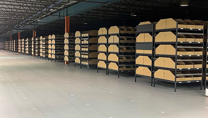 Sneaker and Sportswear Retailerâ€™s New Mezzanine and Ground Floor Feature ResinDek Robotic Flooring