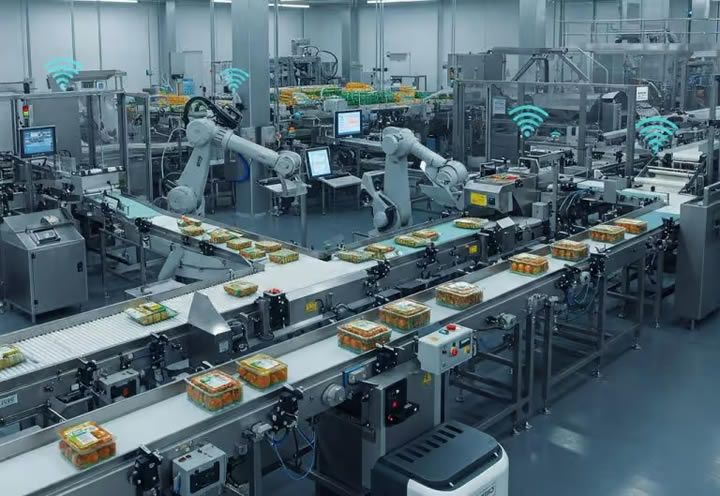 Benefits and Applications of IO-Link Wireless in the Food Industry