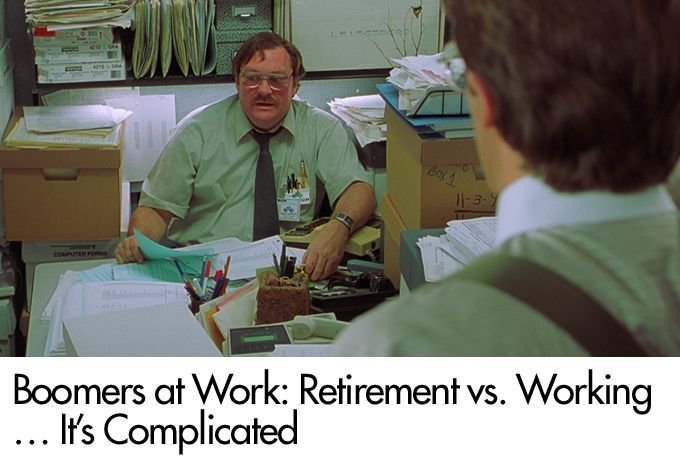 Boomers at Work: Retirement vs. Working